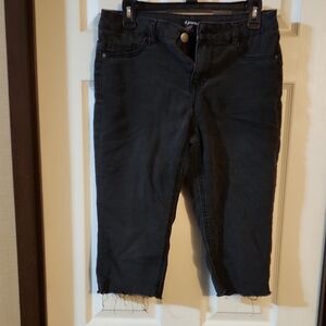 d. jeans Black Bermuda Shorts